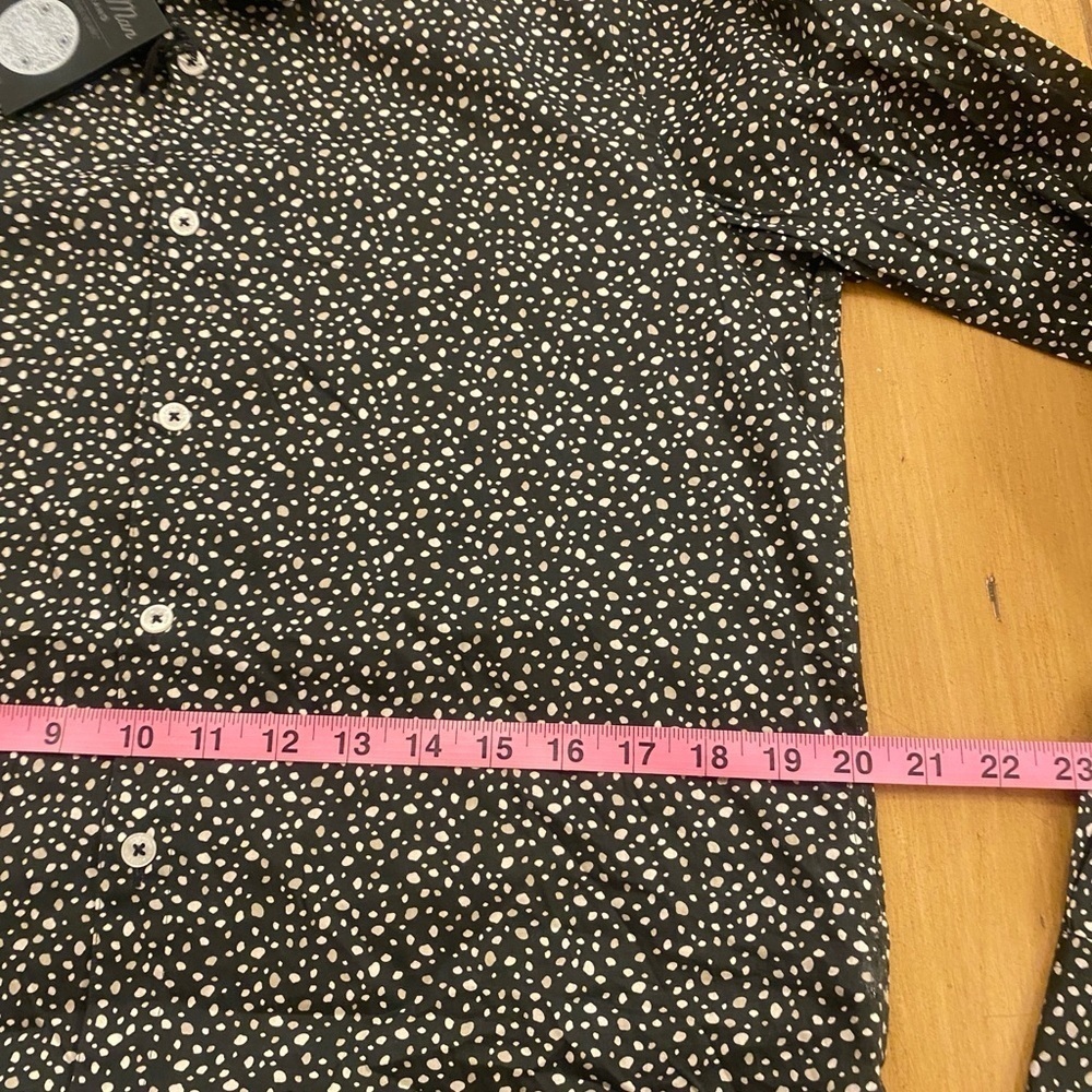 Men’s Long Sleeve Button Down Cotton Lightweight Business Casual Going Out New M - Picture 9 of 12